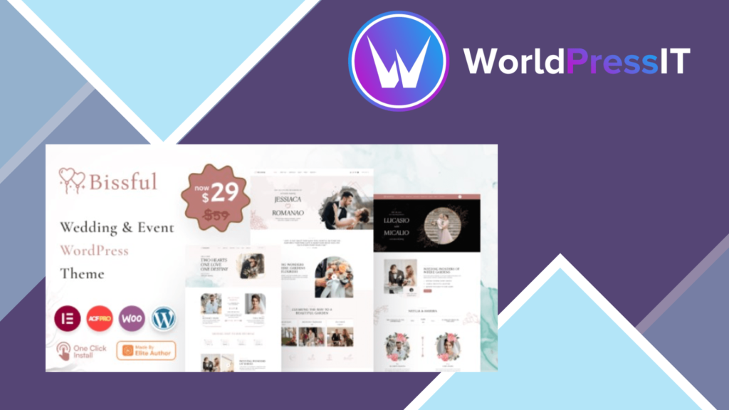 Bissful - Wedding and Event WordPress Theme