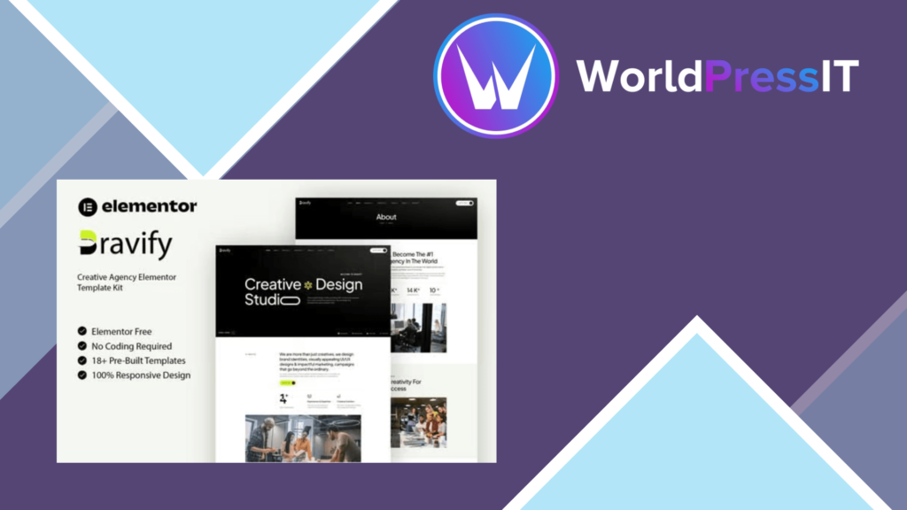 Bravify – Creative Agency Elementor Template Kit