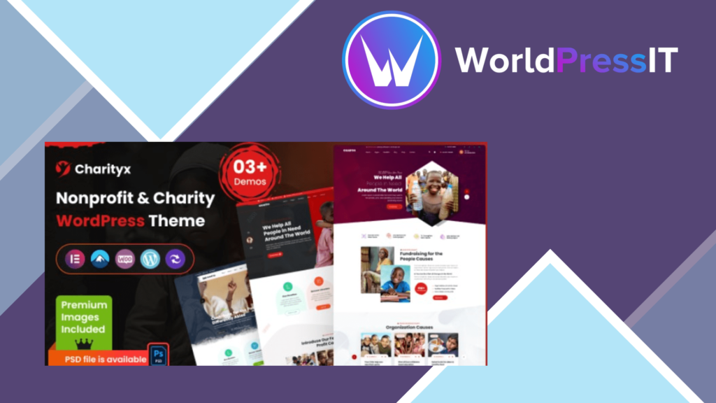 Charityx - Charity and Nonprofit WordPress Theme