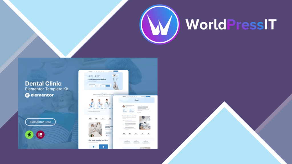 Dentcys – Dental Clinic Elementor Template Kit