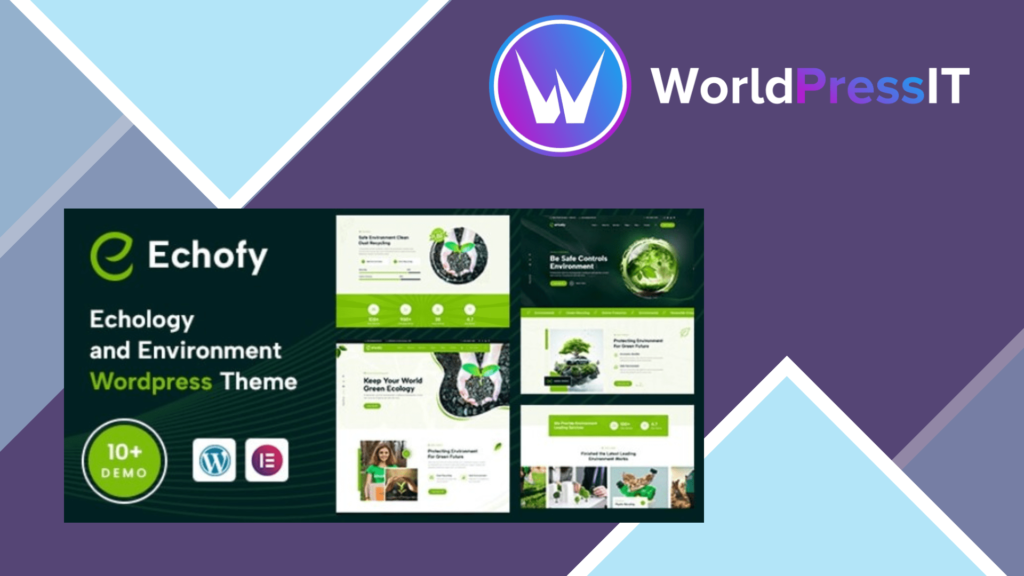 Echofy - Environment, Ecology and Solar Renewable Energy WordPress Theme