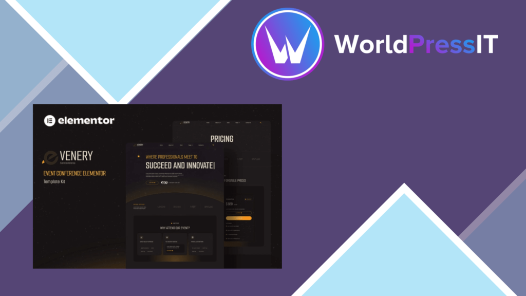 Evenery – Event Conference Elementor Template Kit