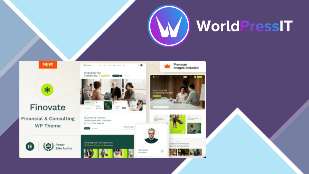 Finovate - Financial Advisors and Business Consulting WordPress Theme