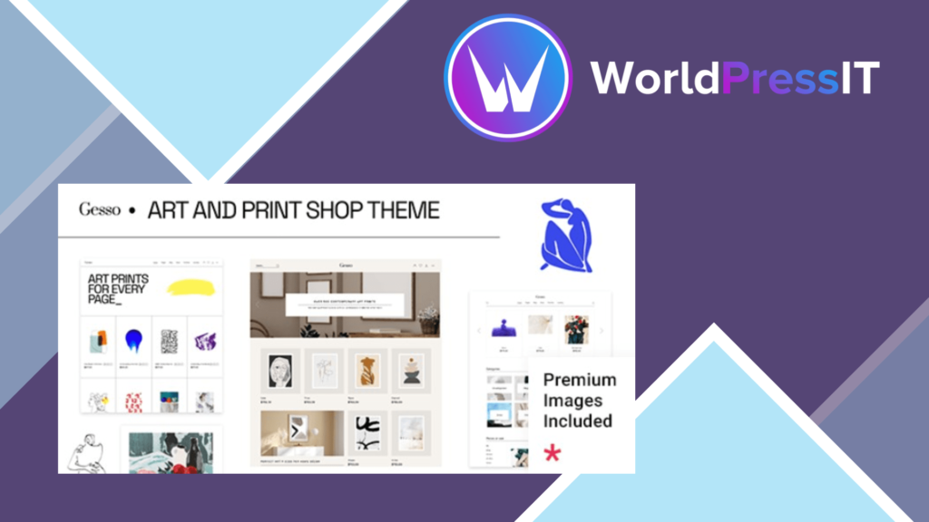 Gesso - Art and Print Shop Theme