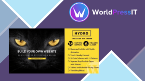 HYDRO - One Page Portfolio WordPress Theme