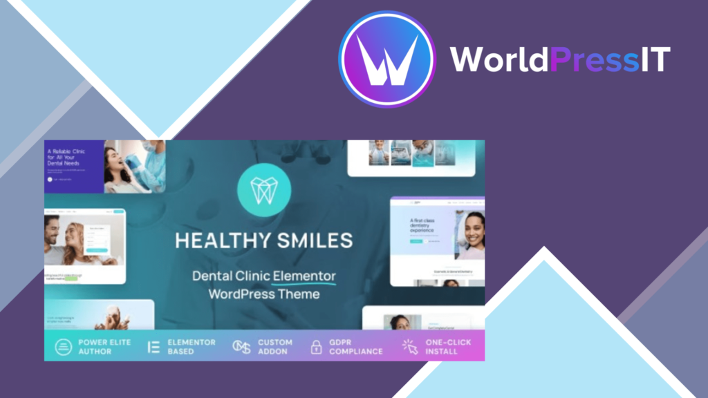 Healthy Smiles - Dental WordPress Theme
