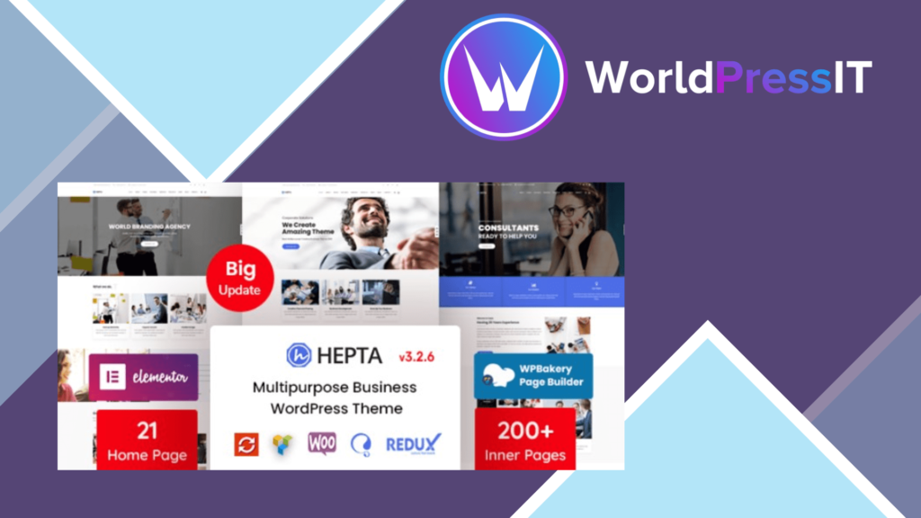 Hepta - Multipurpose Business WordPress Theme