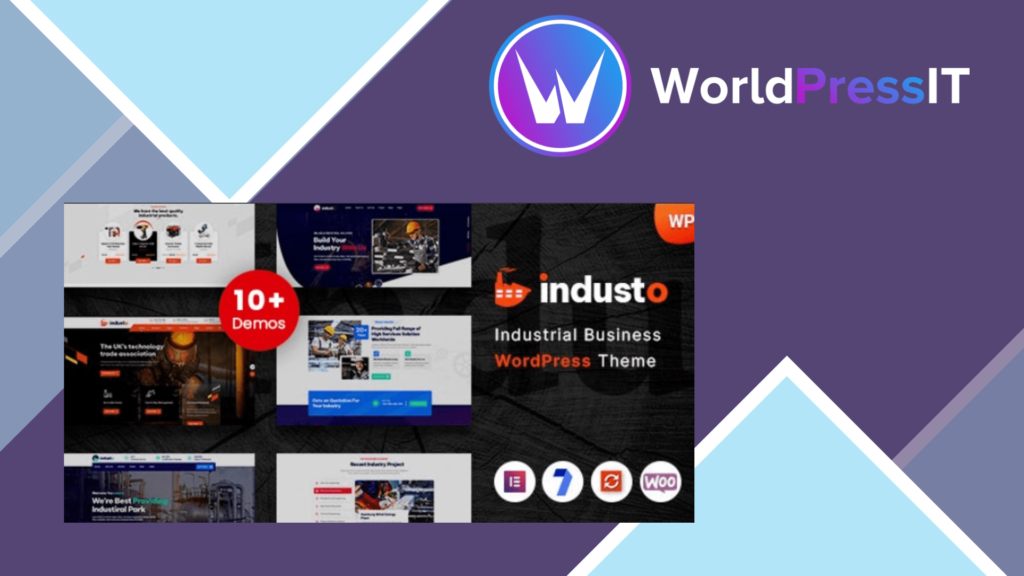 Industo - Factory and Industry WordPress Theme