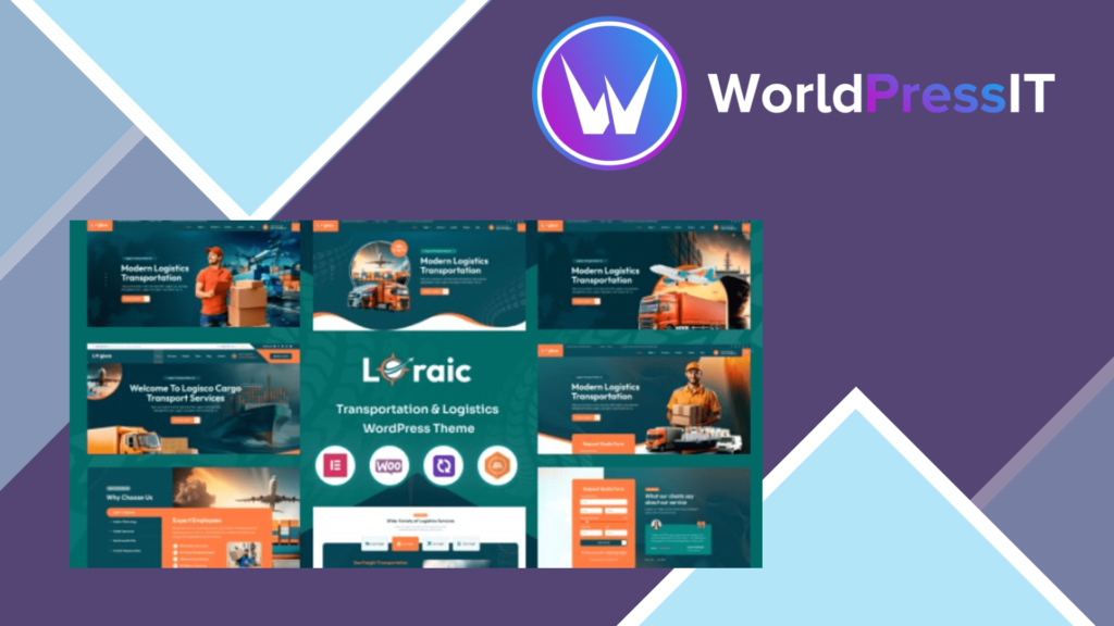 Loraic - Transportation and Logistics WordPress Theme