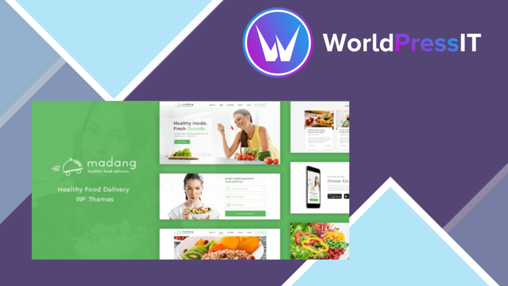 Madang - Healthy Food Delivery Nutrition WordPress Theme
