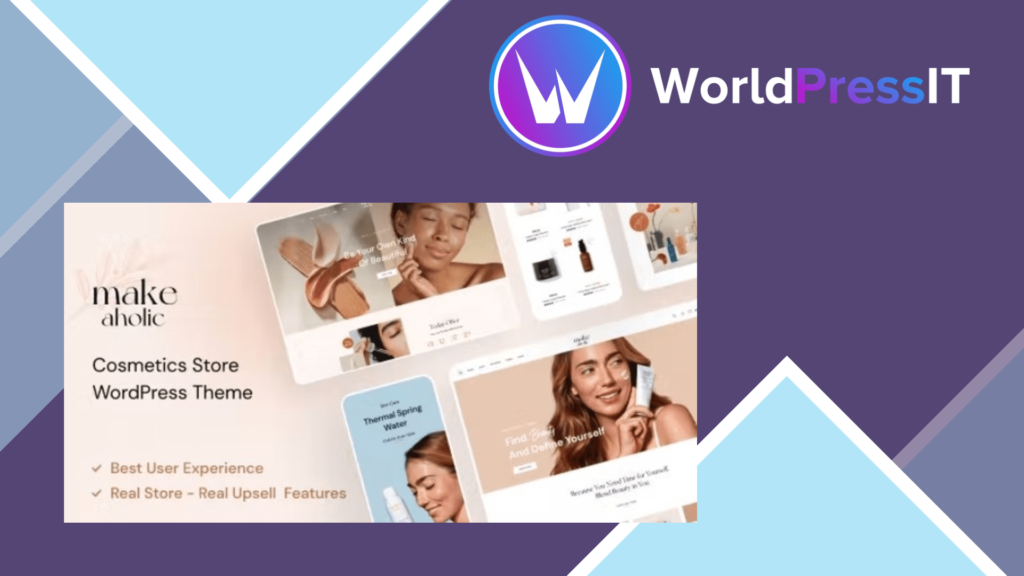 Makeaholic - Beauty Cosmetics WordPress Theme