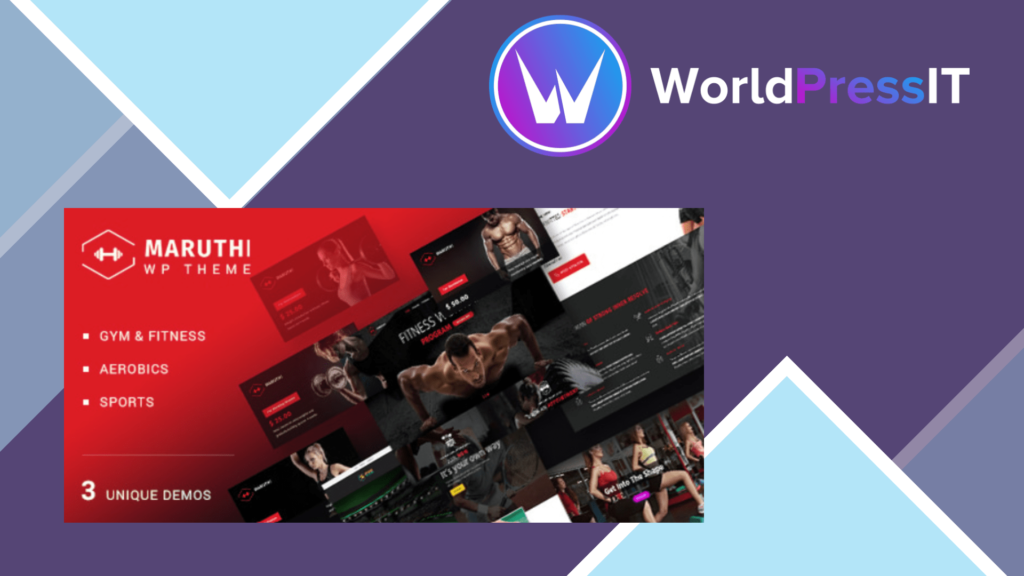 Maruthi Fitness - Fitness Center WordPress Theme