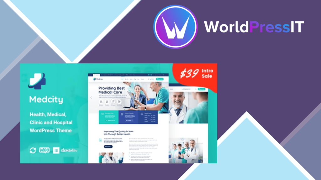 Medcity - Health and Medical WordPress Theme