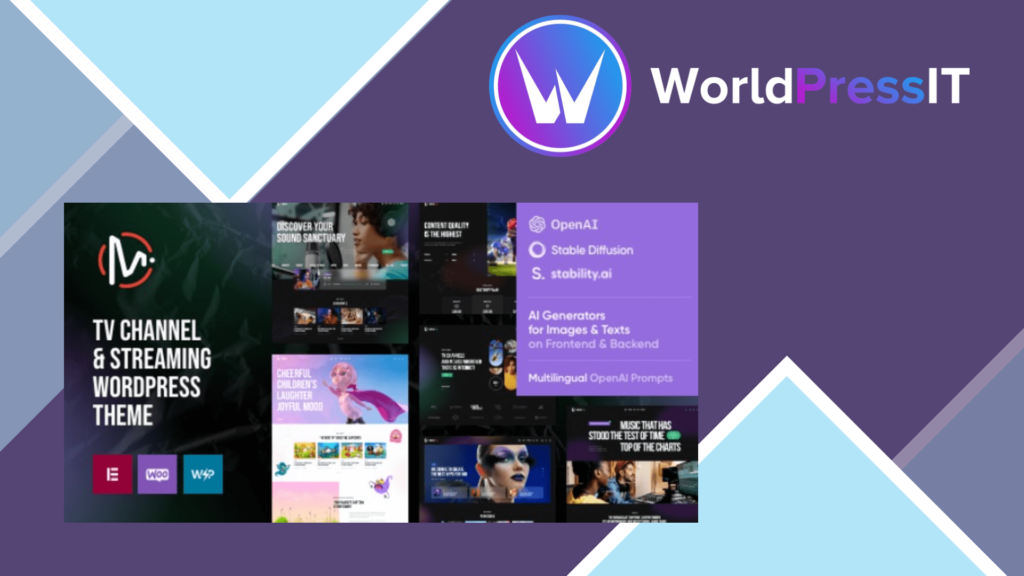 MediaFlex - TV Channel and Streaming WordPress Theme