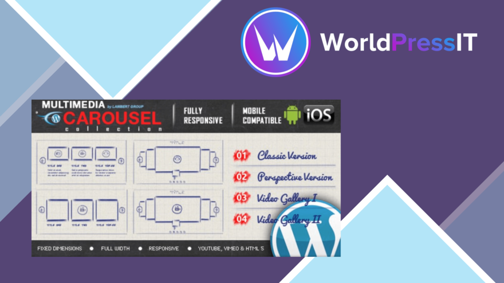 Multimedia Responsive Carousel