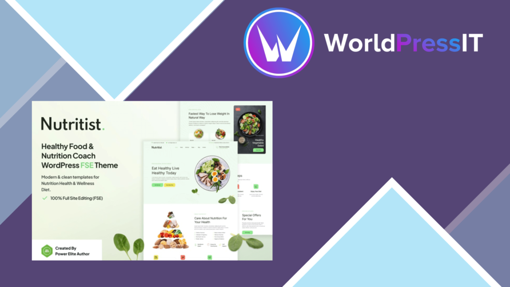 Nutritist – Healthy Food and Nutrition Coach Theme