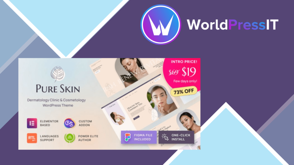 Pure Skin - Dermatology Clinic and Cosmetology WordPress Theme