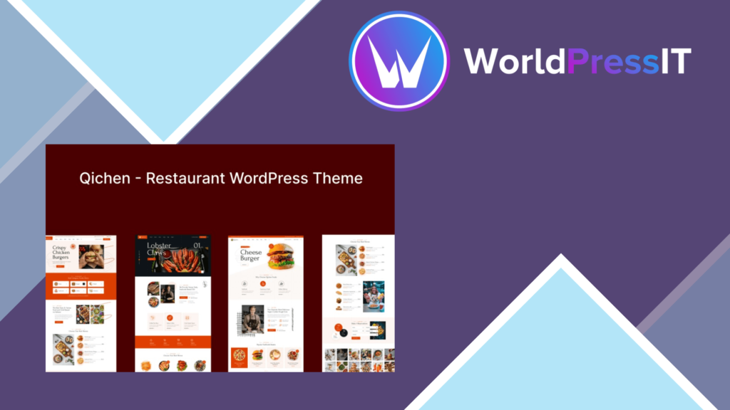 Qichen - Restaurant WordPress Theme