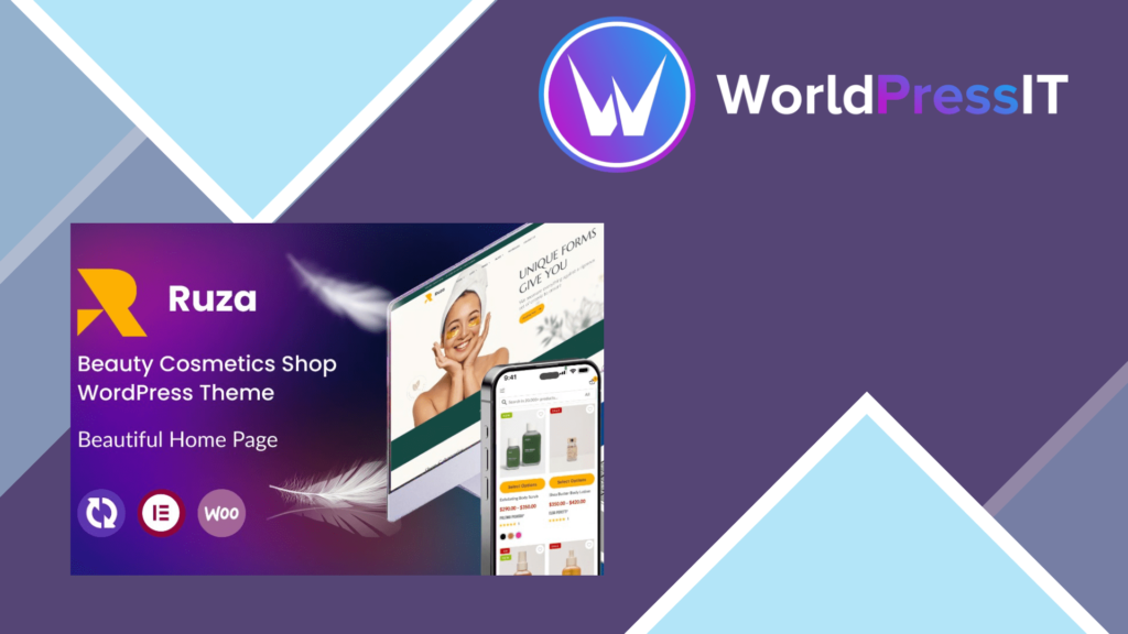 Ruza – Beauty Cosmetics Shop WordPress Theme