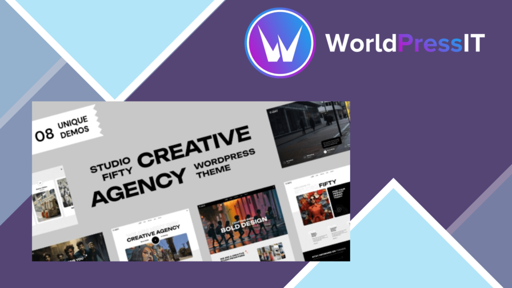 StudioFifty - Creative Agency and Portfolio WordPress Theme