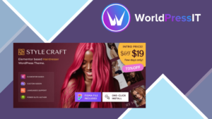 Style Craft - Hairdresser and Hair Salon WordPress Theme