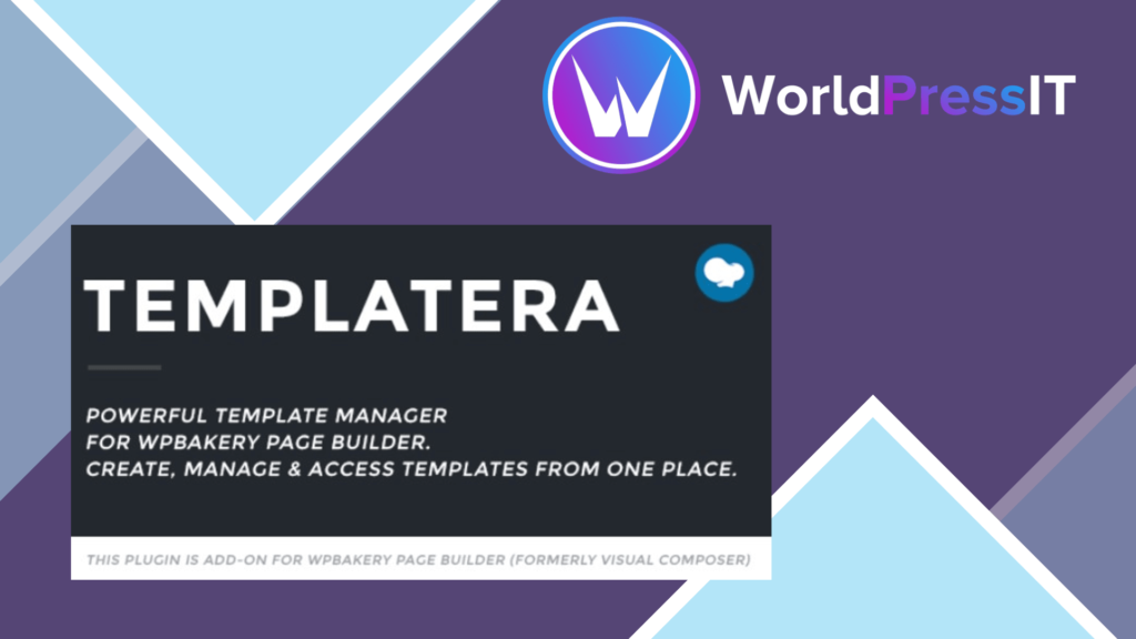 Templatera - Template Manager For Visual Composer
