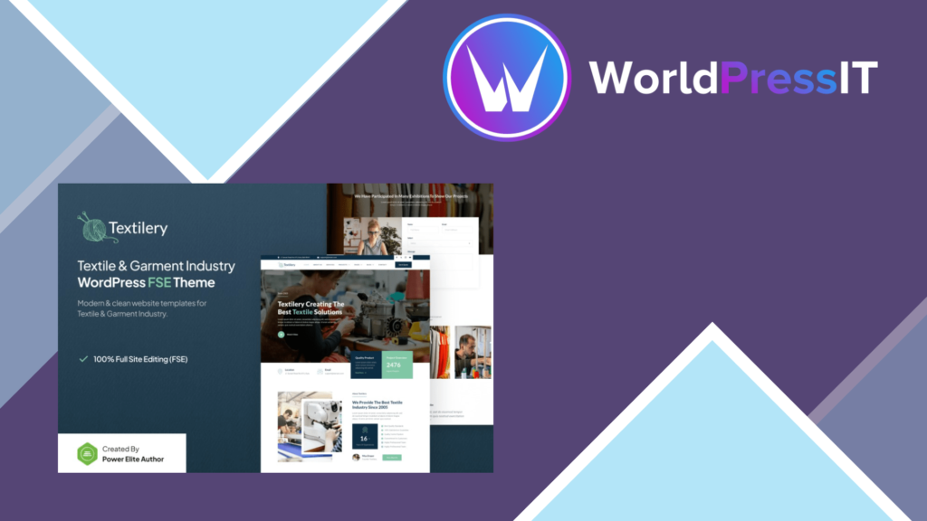 Textilery – Textile and Garment Industry WP Theme