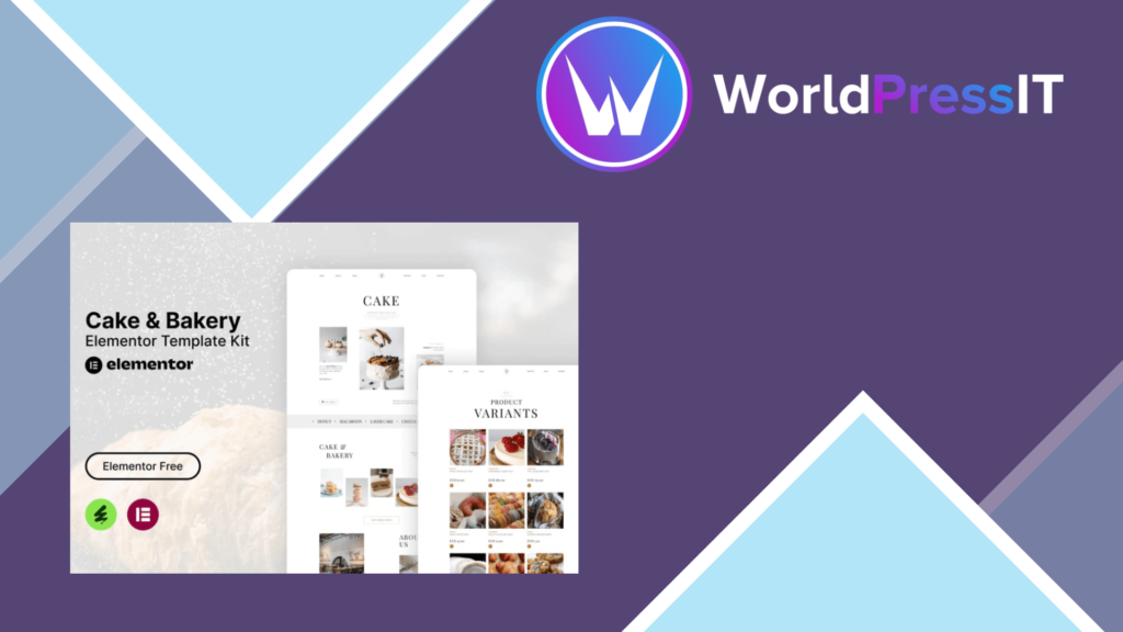 Tiffa – Cake and Bakery Elementor Template Kit