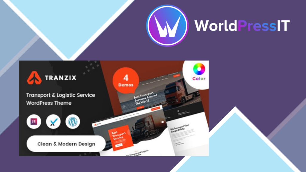 Tranzix - Logistics and Transportation WordPress Theme