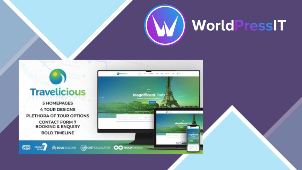 Travelicious - Tour Operator Theme
