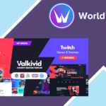 Valkivid - Content Creators WordPress Theme