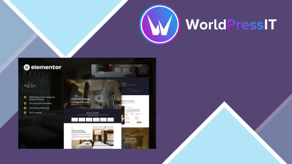 Aquila – Luxury Hotel and Resort Elementor Template