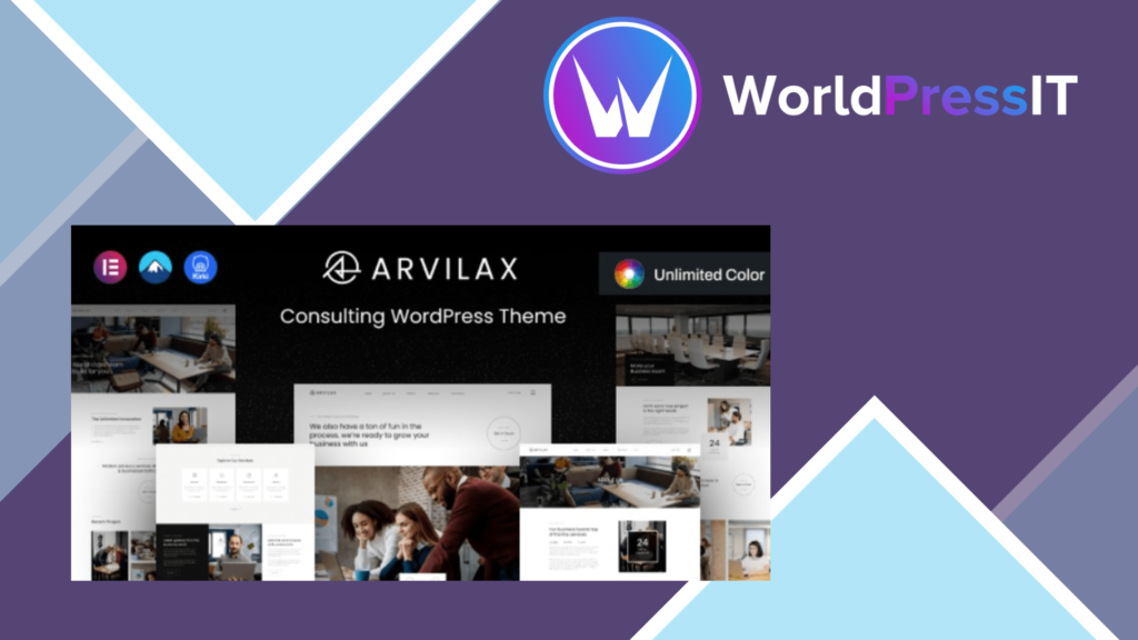 Arvilax - Business Consulting WordPress Theme