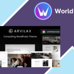 Arvilax - Business Consulting WordPress Theme