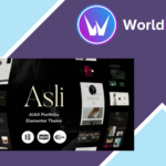 Asli - AJAX Portfolio Elementor WordPress Theme