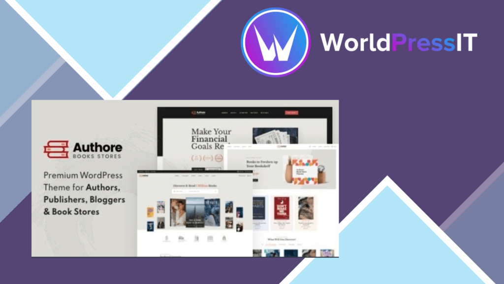 Authore - WordPress Theme for Authors and Publishers
