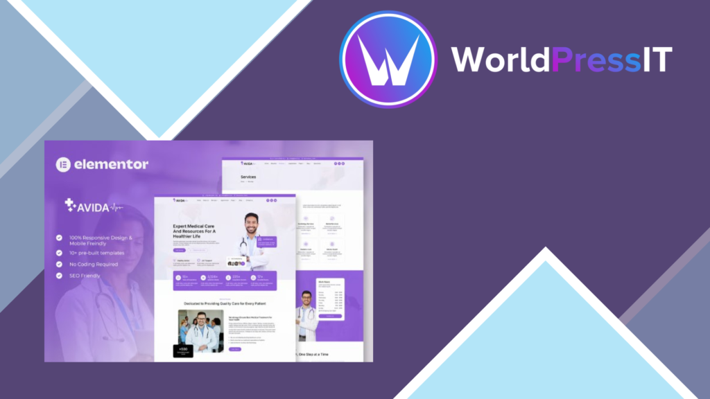 Avida – Health and Medical Elementor Template Kit