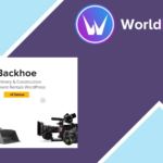 Backhoe - Heavy Equipment Rentals WordPress Theme