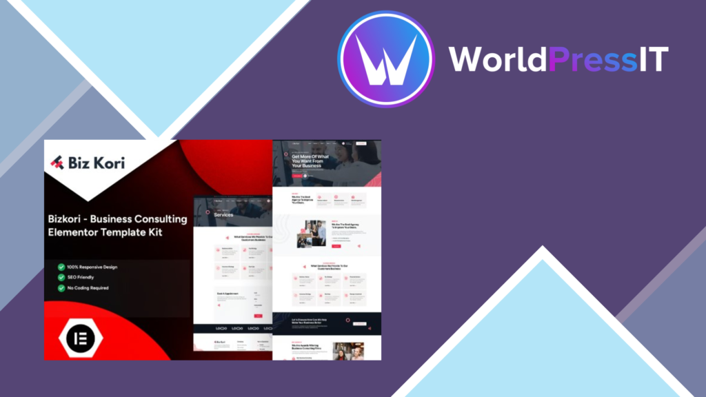 Bizkori – Business Consulting Elementor Template Kit