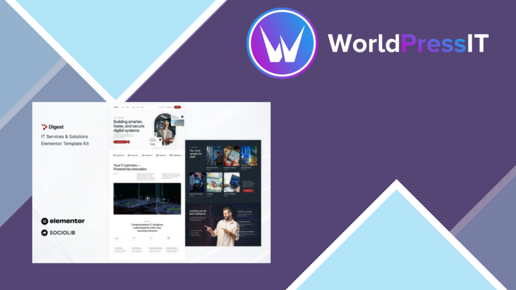 Digest – IT Services and Solutions Elementor Template Kit