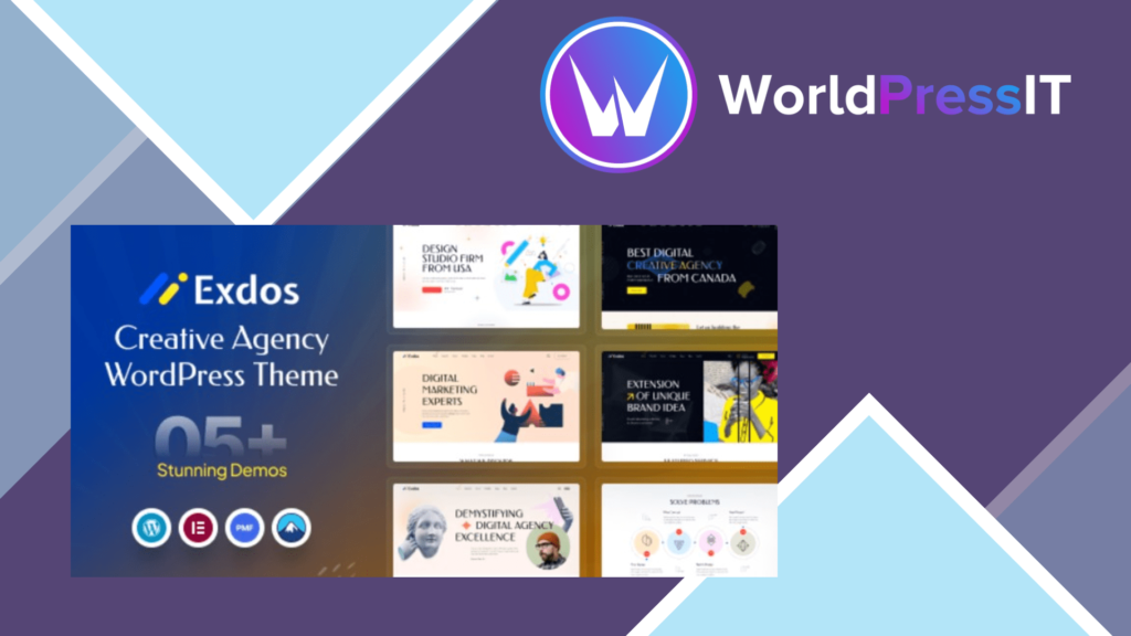 Exdos - Digital Agency WordPress Theme