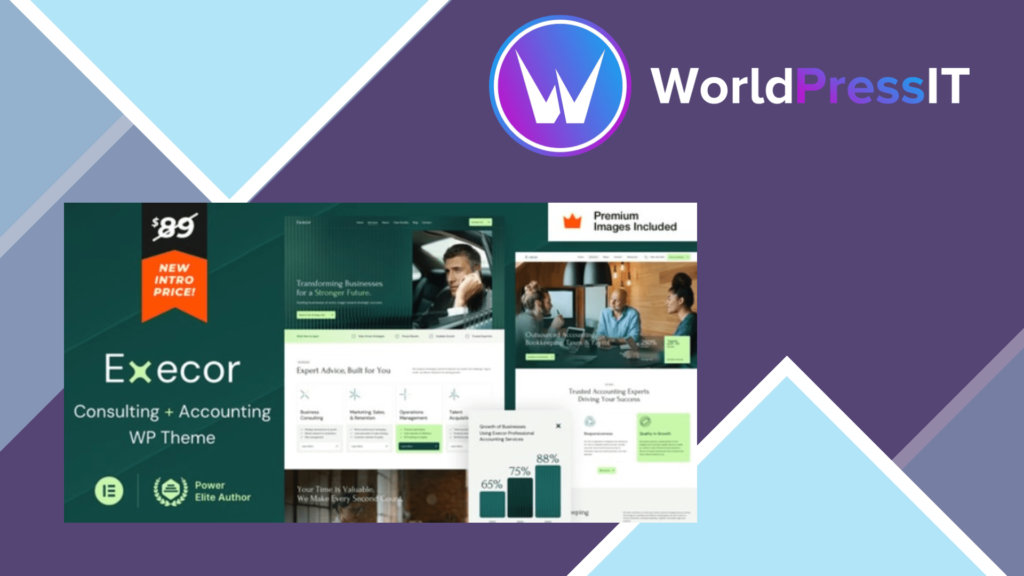 Execor - Accounting and Management Consulting WordPress Theme