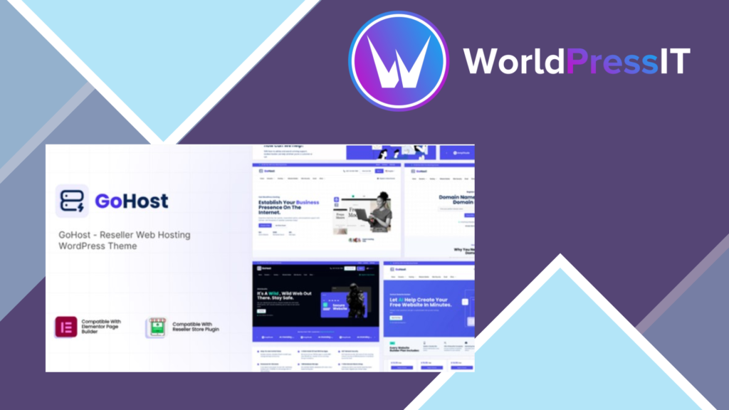 GoHost - Reseller Web Hosting WordPress Theme