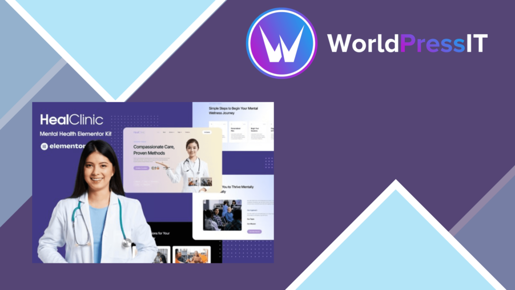 HealClinic – Health Care Center Elementor Kit Template