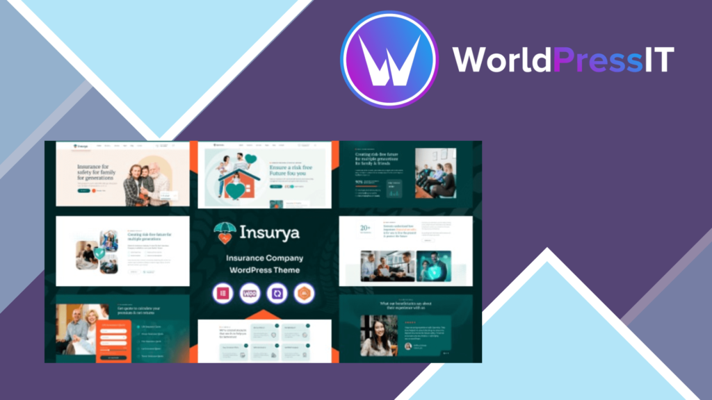 Insurya - Insurance WordPress Theme