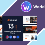 Ishpat - Construction WordPress Theme