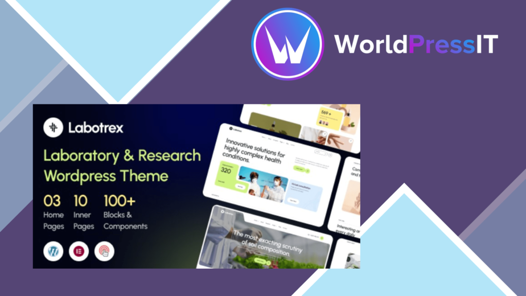 Labotrex - Laboratory and Science Research WordPress Theme