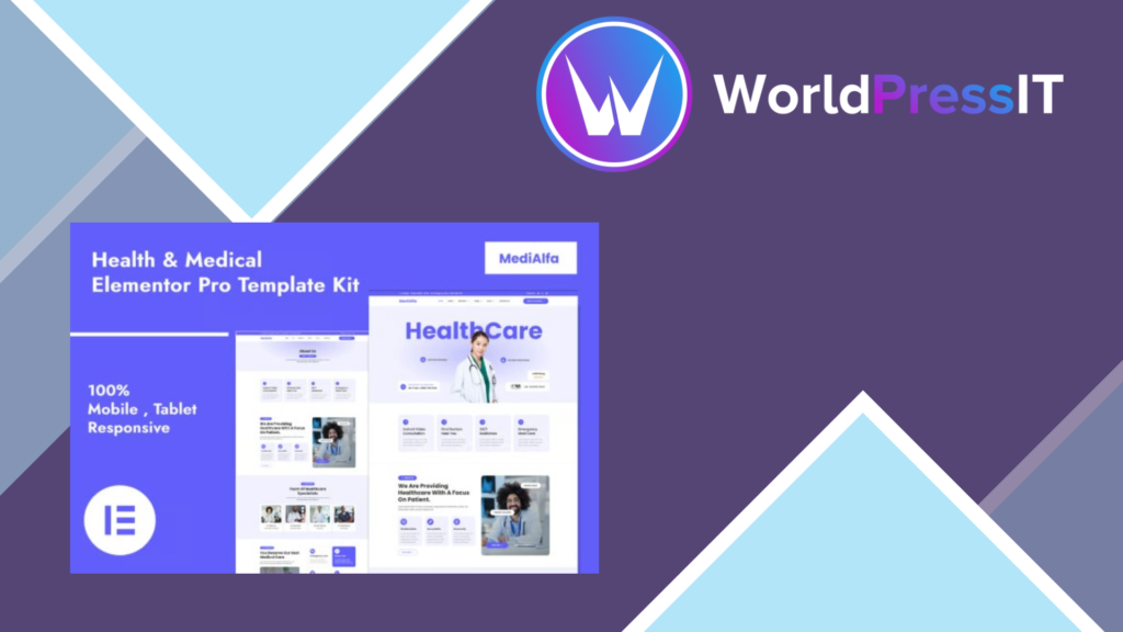 MediAlfa – Health and Medical Elementor Pro Template Kit