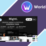 Mighti - Creative Agency and Portfolio WordPress Theme