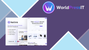 Netlink – Broadband and Internet Provider Elementor Template Kit